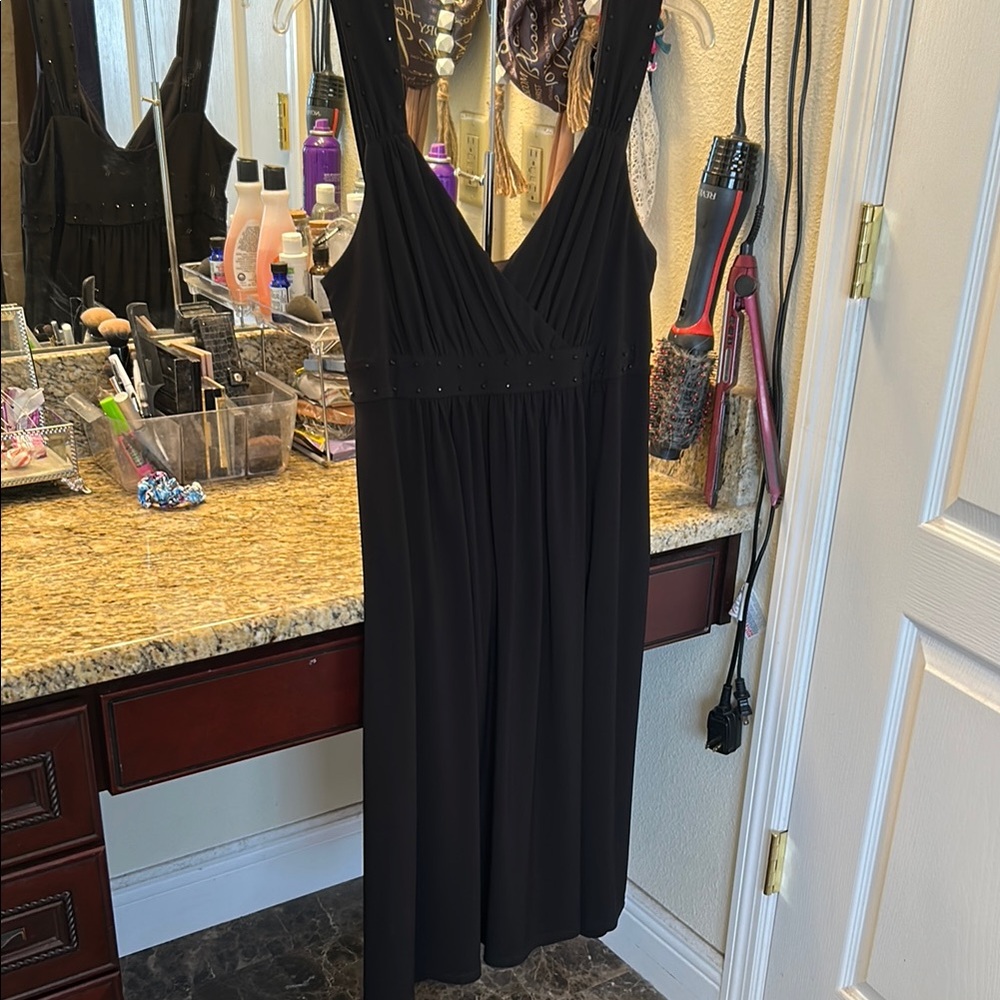 Karin Stevens Black Dress